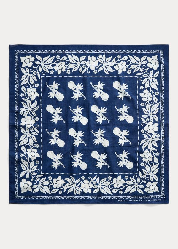 Ralph Lauren Print Cotton Bandana Dame Danmark (AITCM8709)